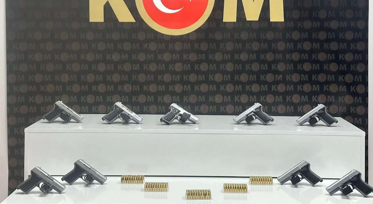 Malatya'da Yasa Dışı 9 Silah Ele Geçirildi