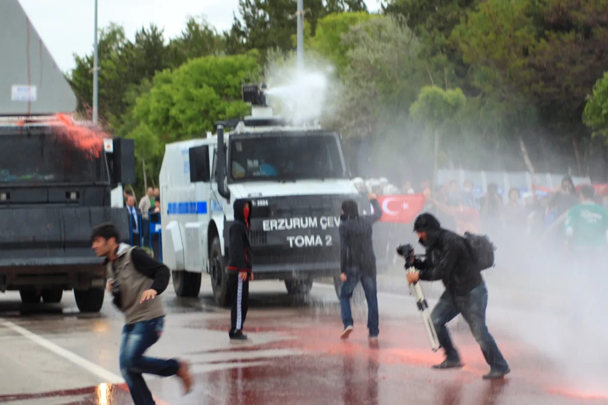 Erzurum Gezi Parkı Olayları. ® Koray Söğüt