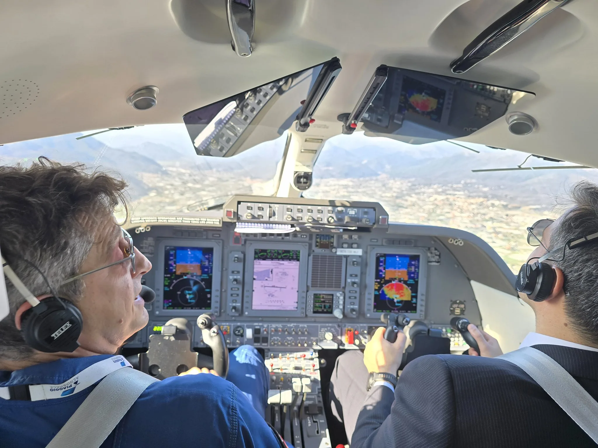 Bayraktar, Piaggio P180 ile İlk Uçuşunu Gerçekleştirdi