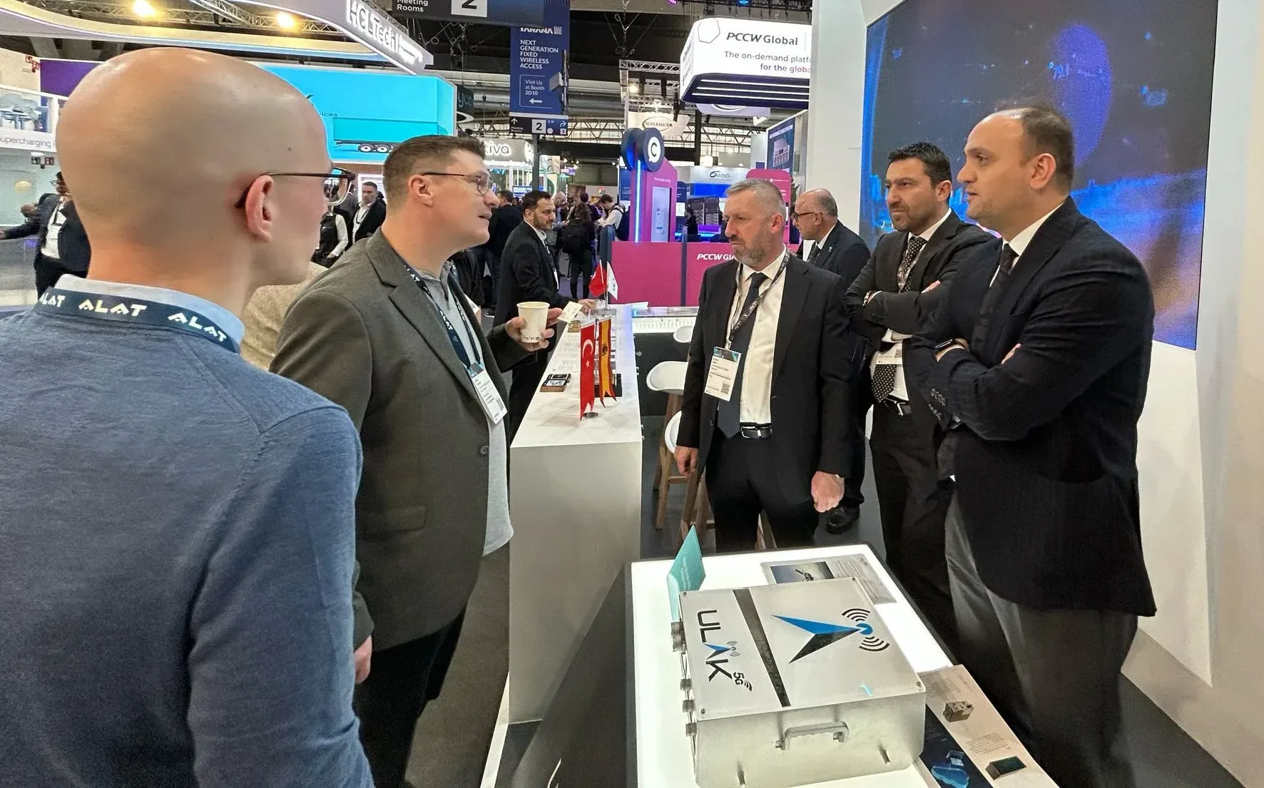 ULAK Haberleşme, Mobil Dünya Kongresi'nde Yerli Ürünlerini Sergiliyor