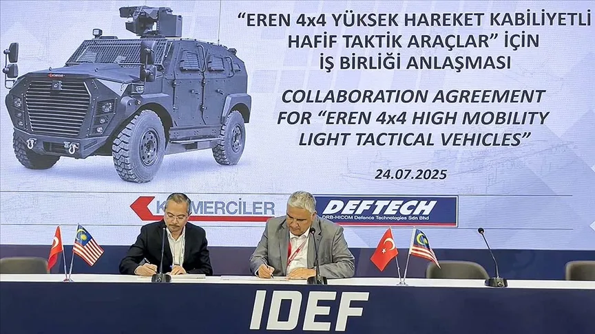 Katmerciler ve DEFTECH arasında EREN 4X4 iş birliği başlıyor