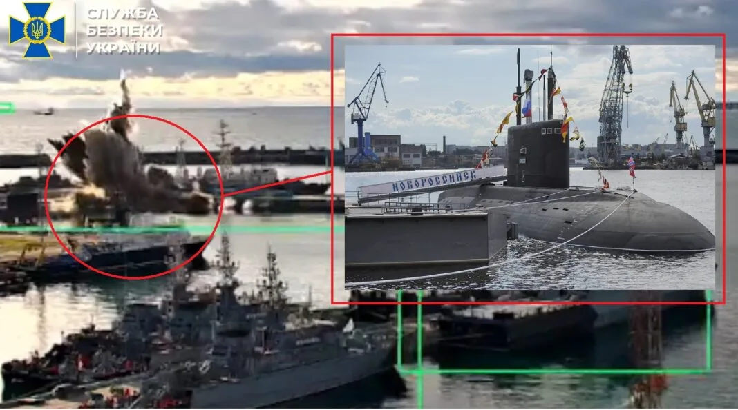 Ukrayna, İnsansız Sualtı Aracı ile Rus denizaltısını vurdu