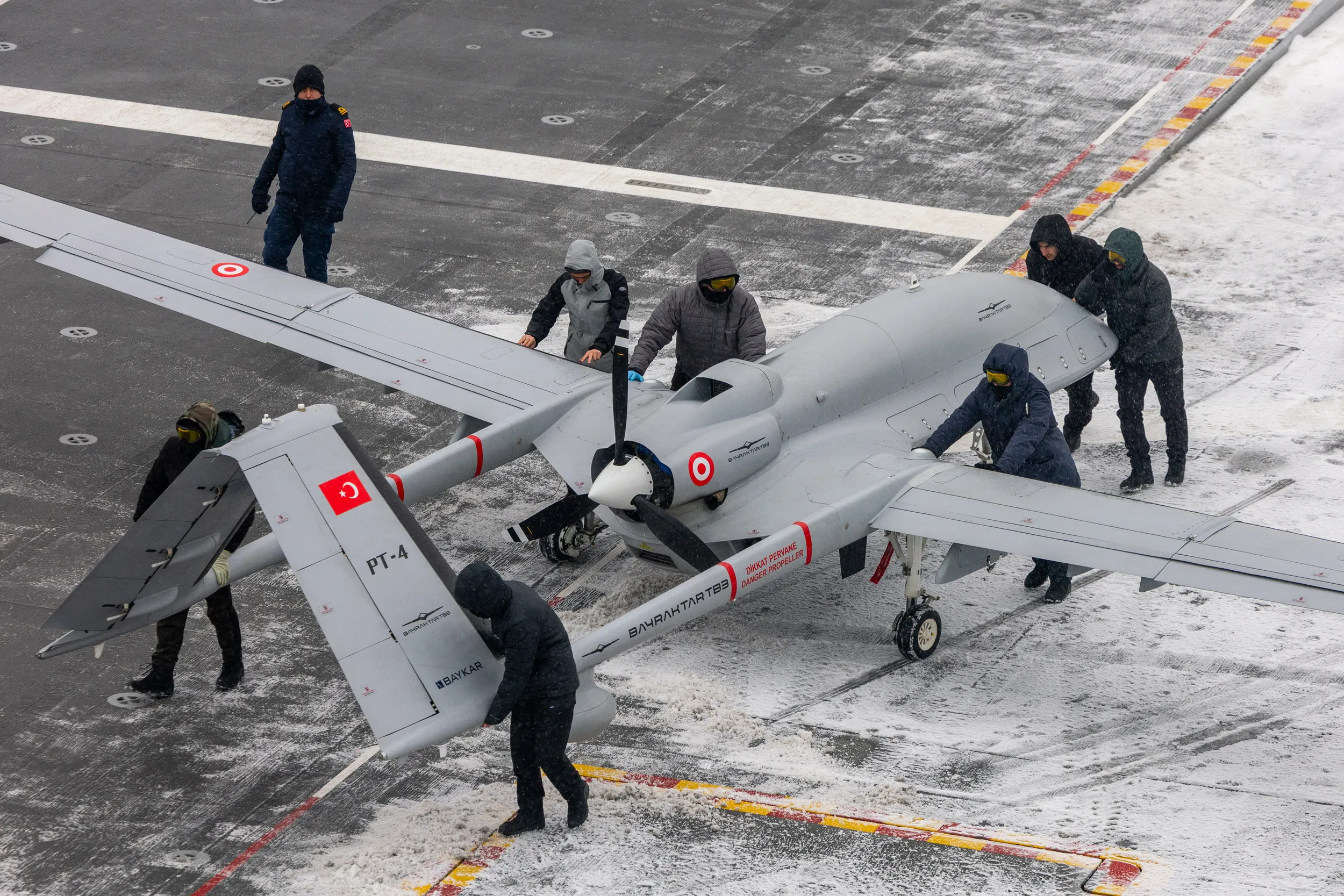 Bayraktar TB3 Baltık Denizi’nde dondurucu şartlara meydan okudu