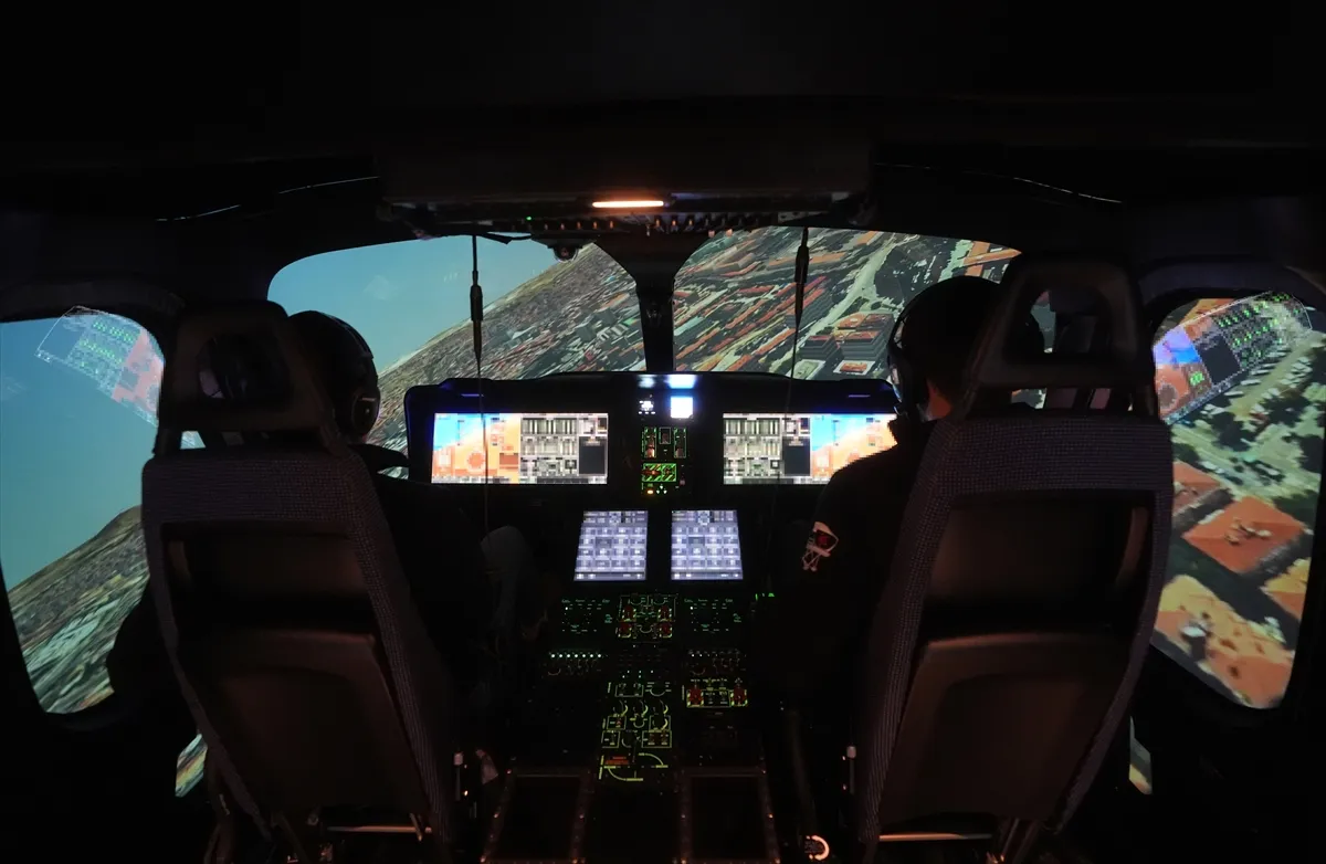 GÖKBEY pilotlarının eğitiminde kullanılacak yerli simülatör GÖKSİM hazır