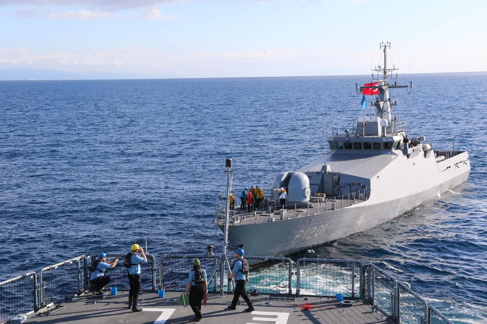 Türk ve Alman deniz unsurlarından Ege Denizi'nde kritik eğitim