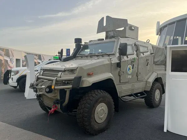 Suudi Arabistan Sınır Muhafızları, Otokar URAL II zırhlı aracı sergiledi