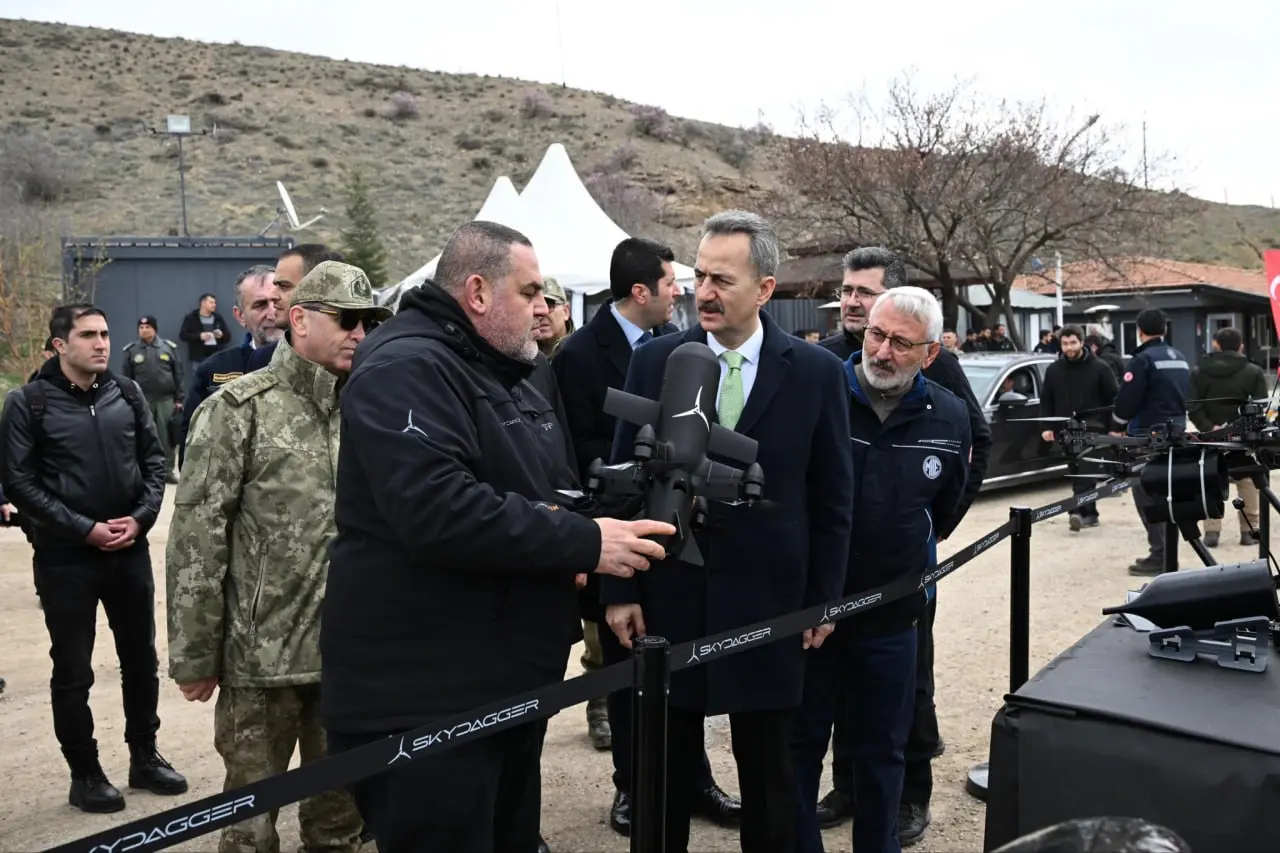 Haluk Görgün, Skydagger İHA gösterimini yerinde izledi