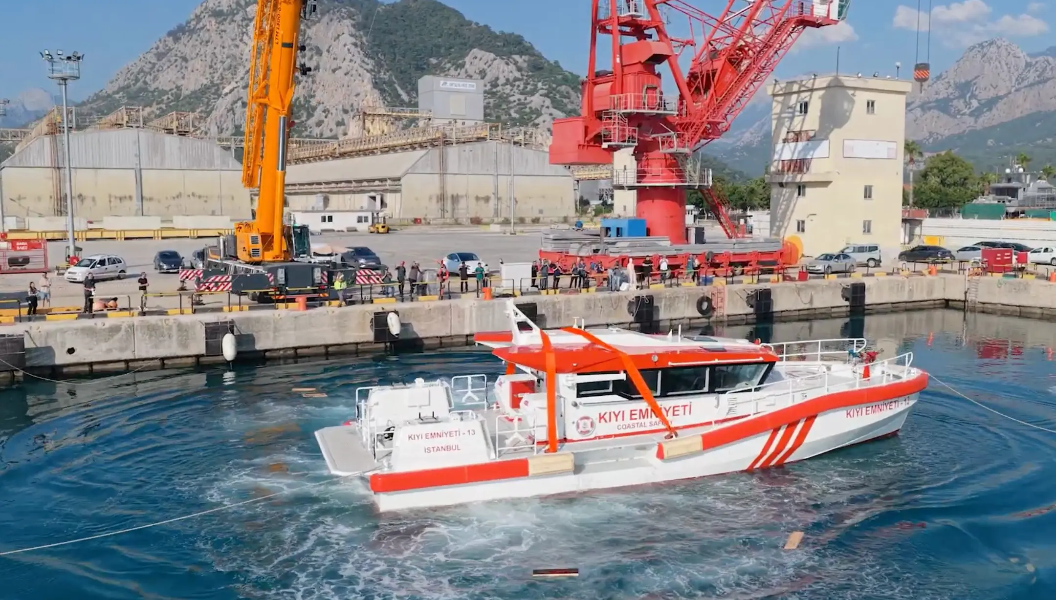 ARES Shipyard’ın SAR botu alabora testinde kendini kanıtladı