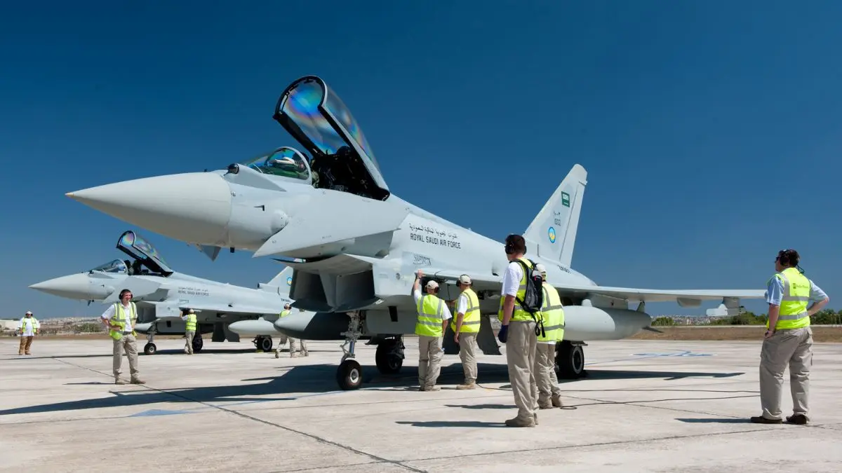 Suudi Arabistan, Eurofighter Typhoon ağır bakımını ilk kez Avrupa dışında gerçekleştirdi