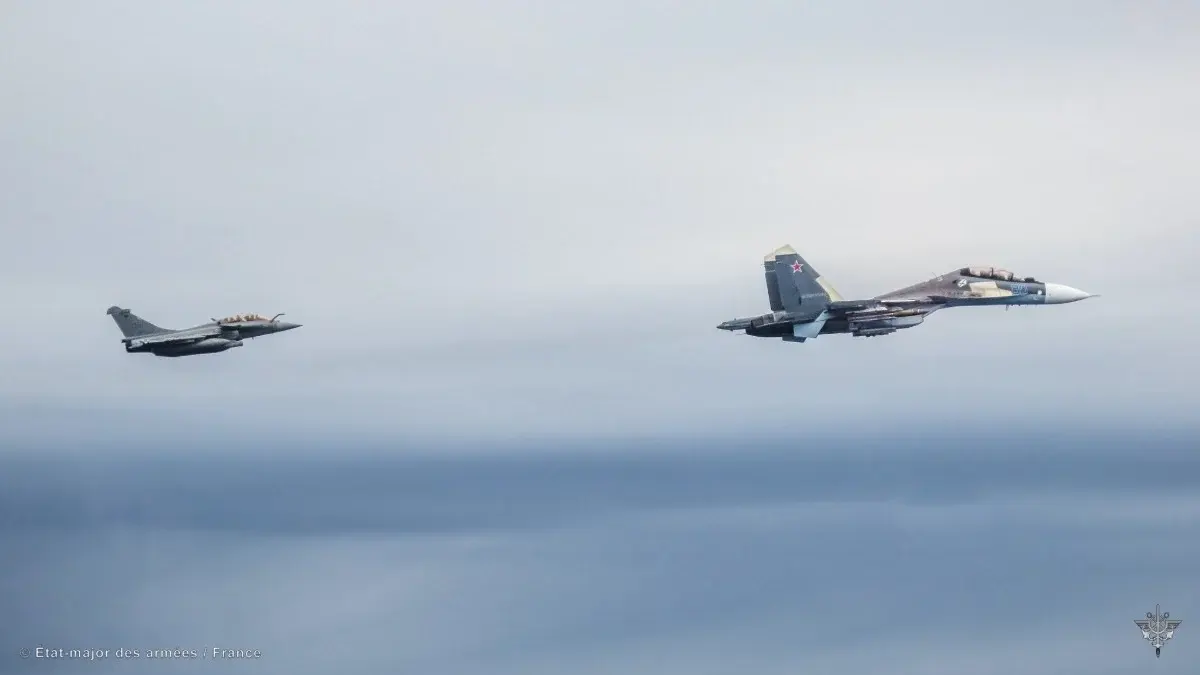Fransız Rafale savaş uçakları, Baltık’ta Rus Su-30SM’leri önledi