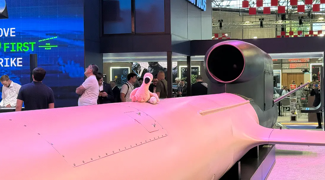Ukrayna'nın FP-5 Flamingo füzesi, Eurosatory'de dikkat çekti