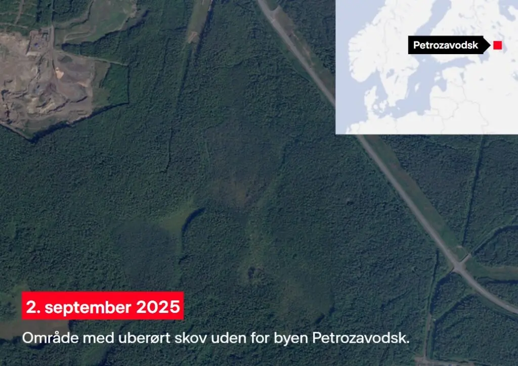 Rus üssünün Petrozavodsk yakınlarındaki, Finlandiya sınırına yakın konumu