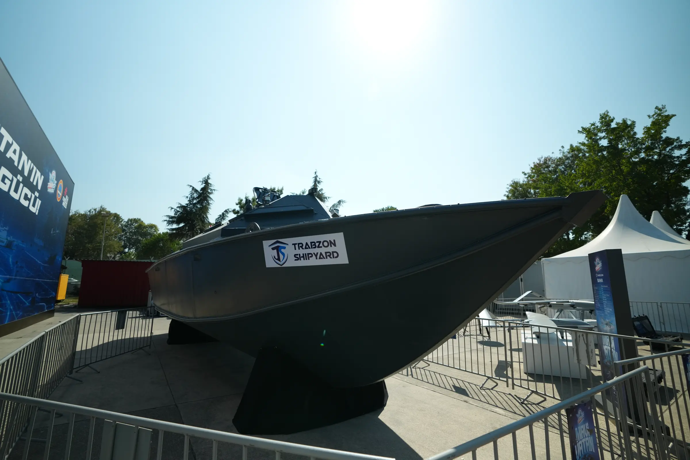 GEKATEK’in ayrılabilir zırhlı kabinli kontrol botu TEKNOFEST Mavi Vatan’da