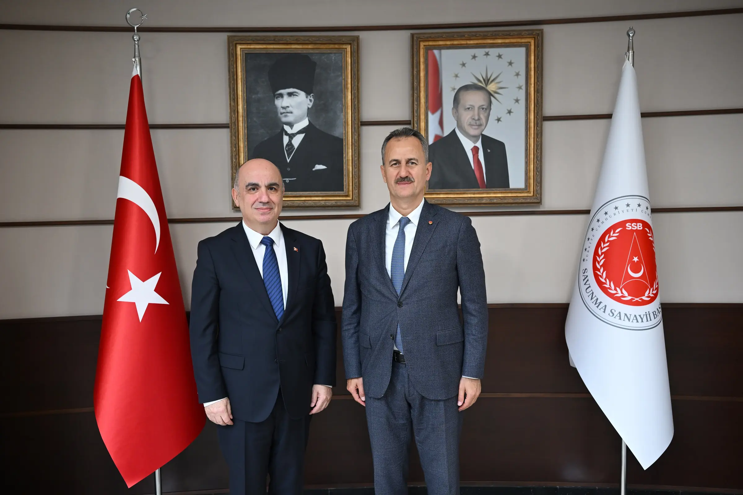 Haluk Görgün, Cibuti Büyükelçisi Hüseyin Özdemir ile savunma iş birliğini görüştü