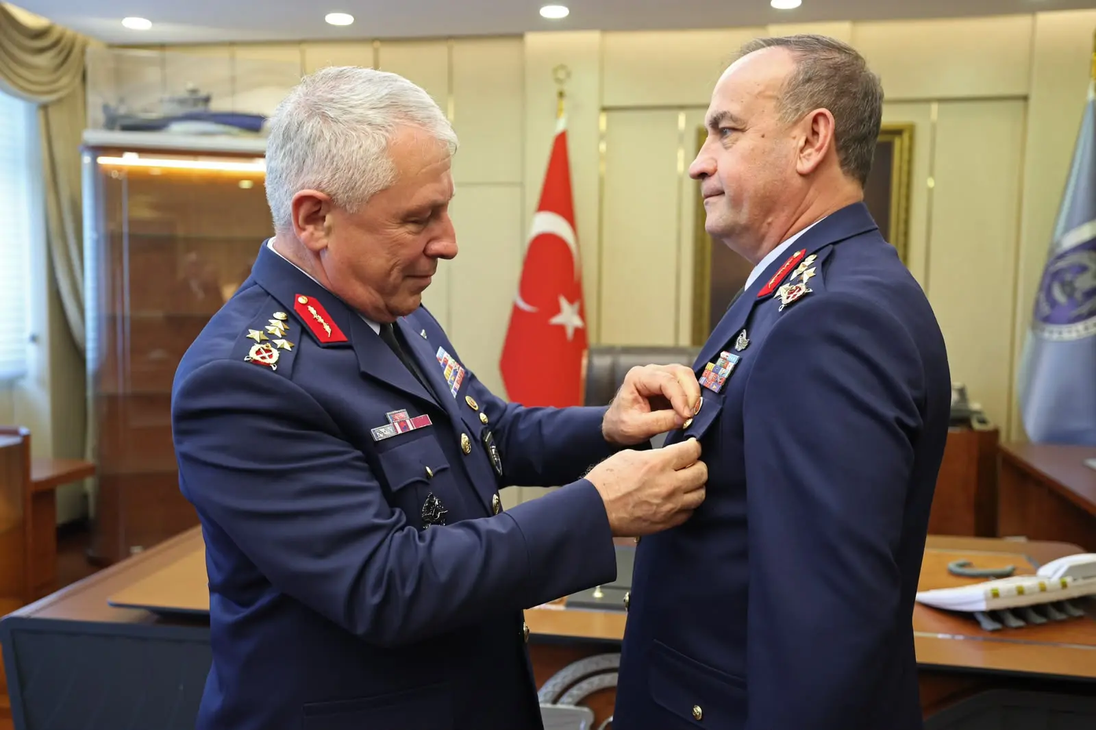 Hava Kuvvetleri Komutanlığında devir teslim: Orgeneral Rafet Dalkıran görevi devraldı