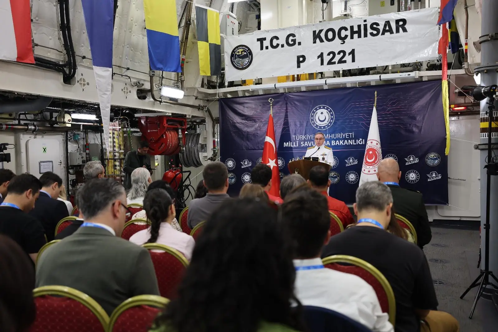 MSB, haftalık faaliyetlerini TCG Koçhisar’dan açıkladı