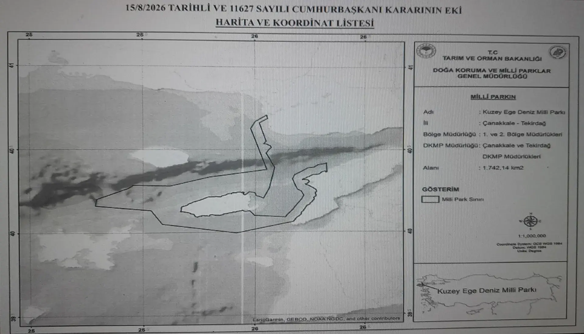 Kuzey Ege Deniz Millî Parkı