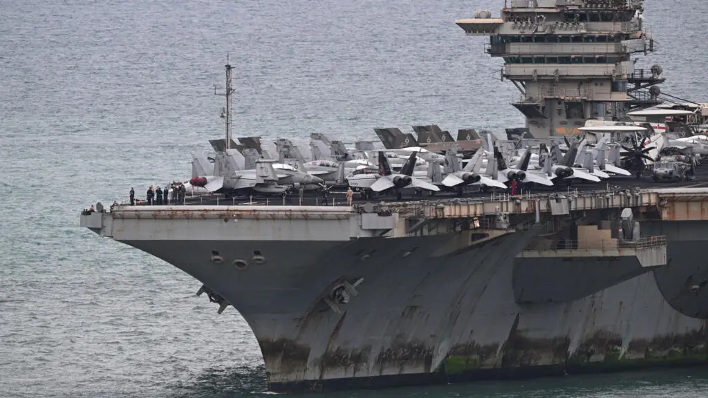 USS Abraham Lincoln uçak gemisine ait bir kesit.
Kaynak: Sakchai Lalit - AP