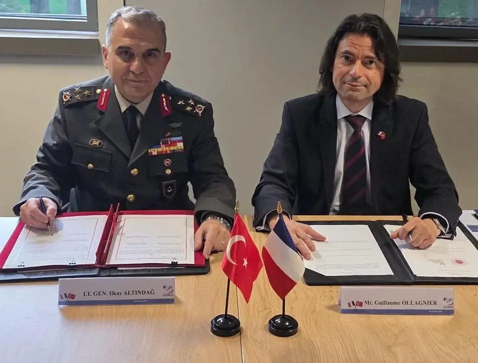 Millî Savunma Bakanlığı Savunma ve Güvenlik Genel Müdürü Korgeneral İlkay Altındağ (solda)